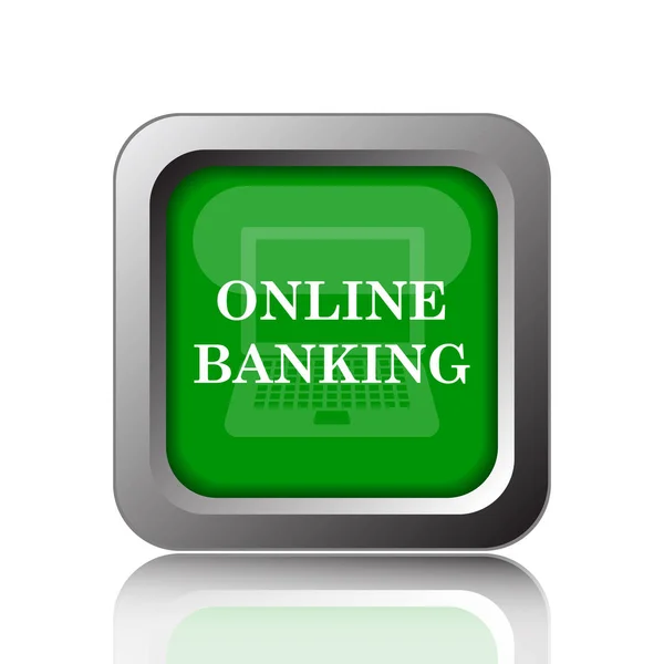 Ikona online bankovnictví — Stock fotografie