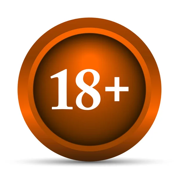 18 plus icon — Stock Photo, Image