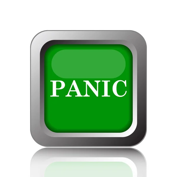 Ícone de pânico — Fotografia de Stock