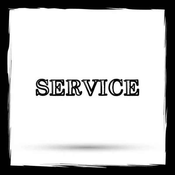 Service icon — Stock Photo, Image