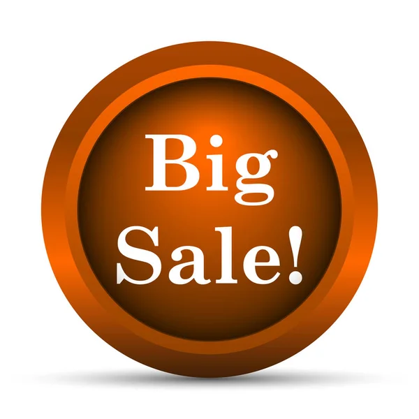 Big Sale Icon Internet Button White Background — Stock Photo, Image
