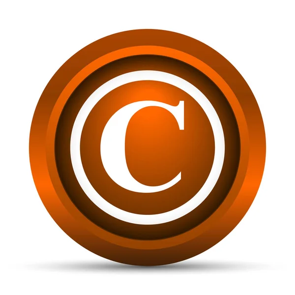 Icona del copyright — Foto Stock