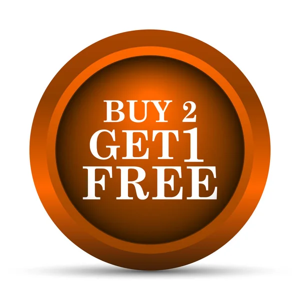 Buy 2 get 1 free offer icon