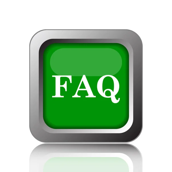 FAQ icon — Stock Photo, Image