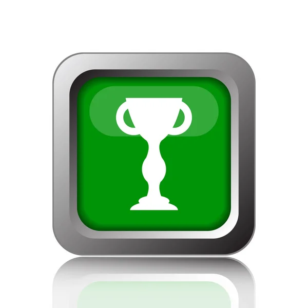 Winners Cup Icon Internet Button Black Background — Stock Photo, Image