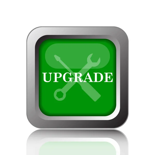 Upgrade Icon Internet Button Black Background — Stock Photo, Image