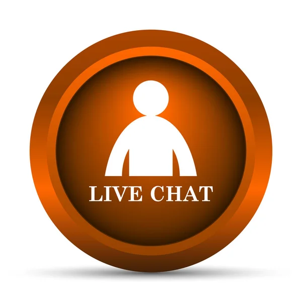 Live chat-pictogram — Stockfoto