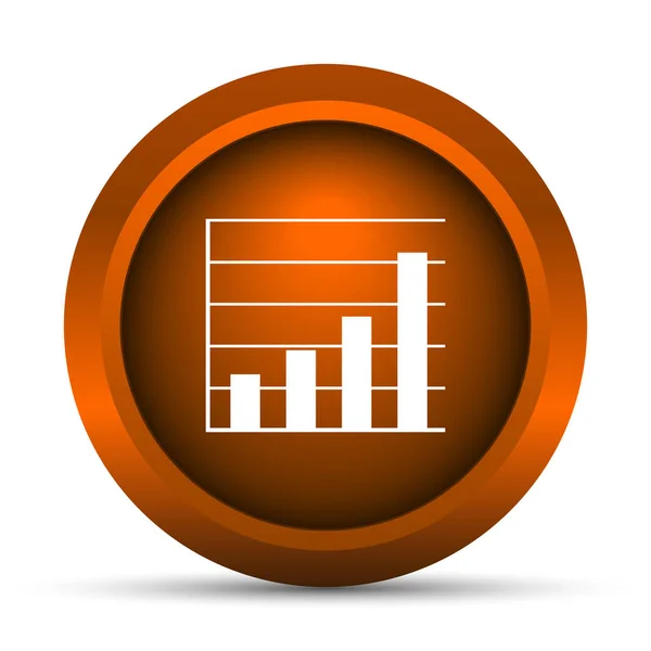 Chart bars icon — Stock Photo, Image