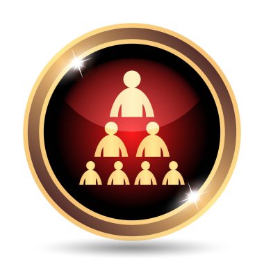 Kuruluş şeması kişi simgesi