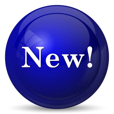 Yeni kutsal kişilerin resmi. Beyaz arka plan üzerinde Internet düğmesi