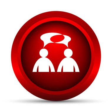 Yorumlar simgesi - kabarcıklar ile erkekler