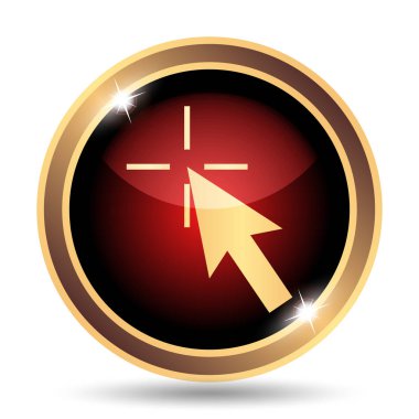 Burada simgesini tıklatın. Beyaz arka plan üzerinde Internet düğmesi