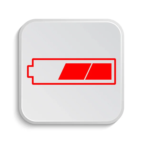 2 tercios cargado icono de la batería —  Fotos de Stock