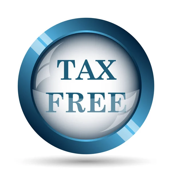 Icono libre de impuestos — Foto de Stock
