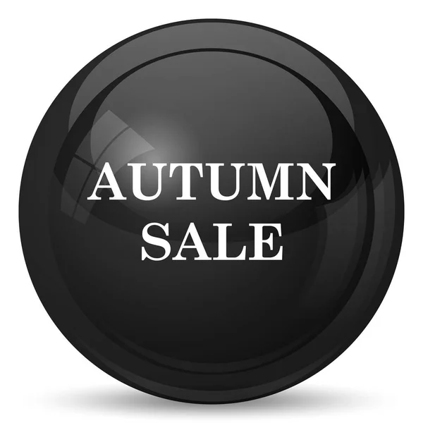 Herbstschlussverkauf Internet Taste Auf Weißem Hintergrund — Stockfoto