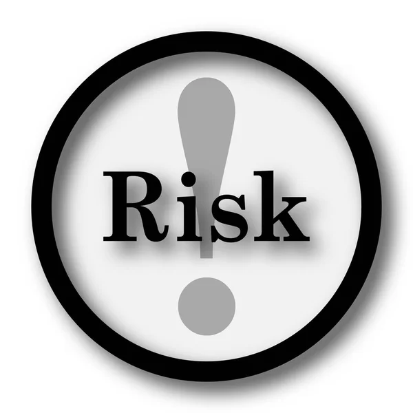 Icono de riesgo — Foto de Stock