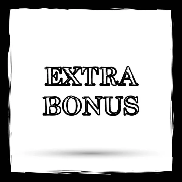 Extra bonus icon — Stock Photo, Image