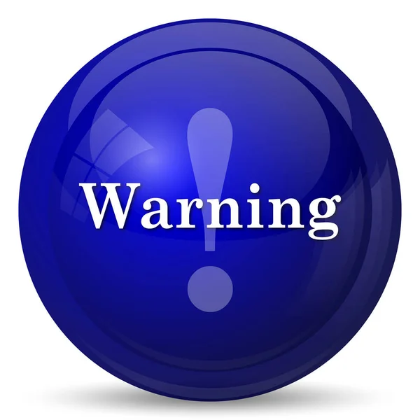 Warning icon — Stock Photo, Image