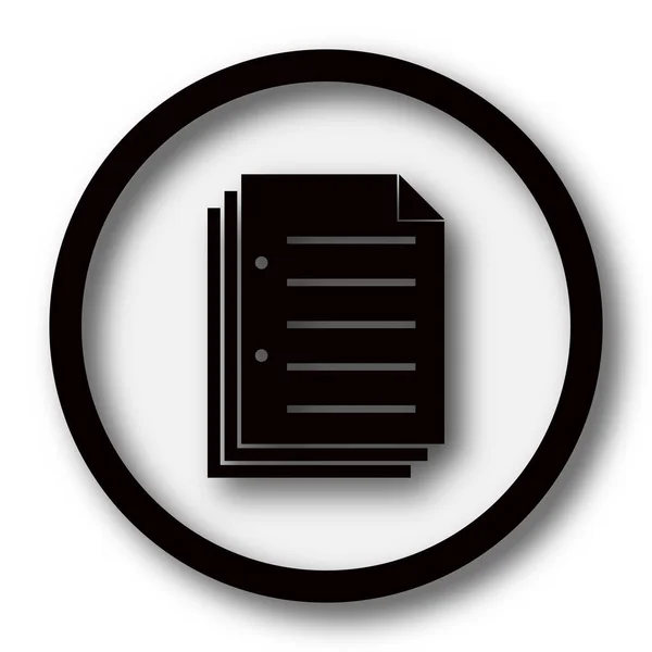 Document icon — Stock Photo, Image