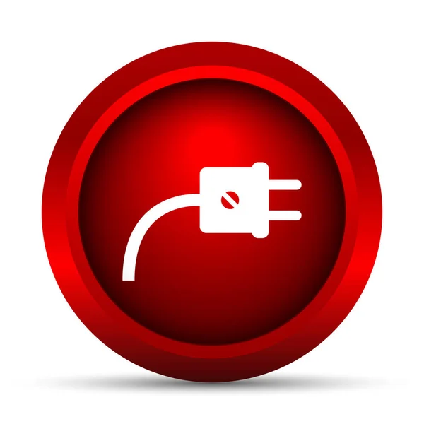 Plug icon — Stock Photo, Image