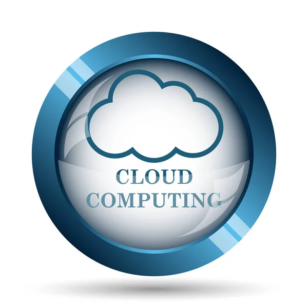 Icono de computación en nube — Foto de Stock
