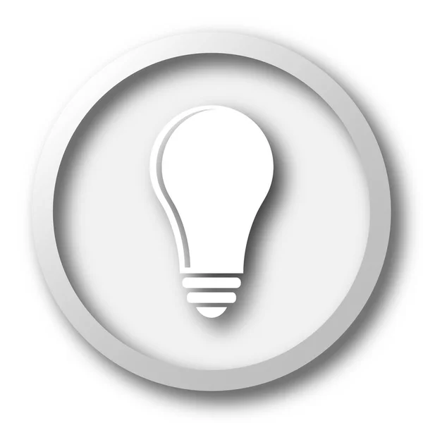 Light bulb - idea icon — Stock Photo, Image