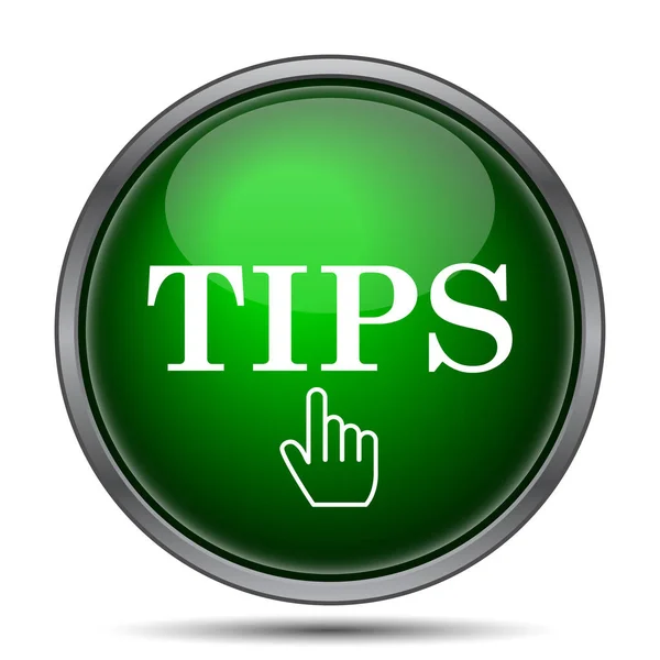 Tips icon — Stock Photo, Image