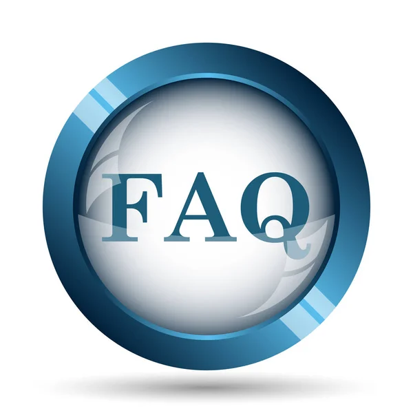 FAQ icon — Stock Photo, Image