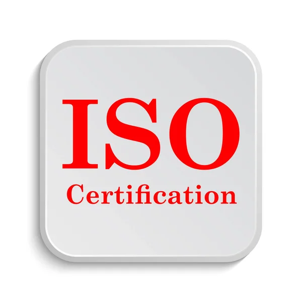 Iso icono de certificación —  Fotos de Stock