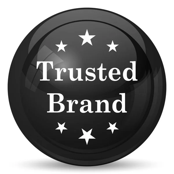 Trusted brand icon — Stock Photo, Image