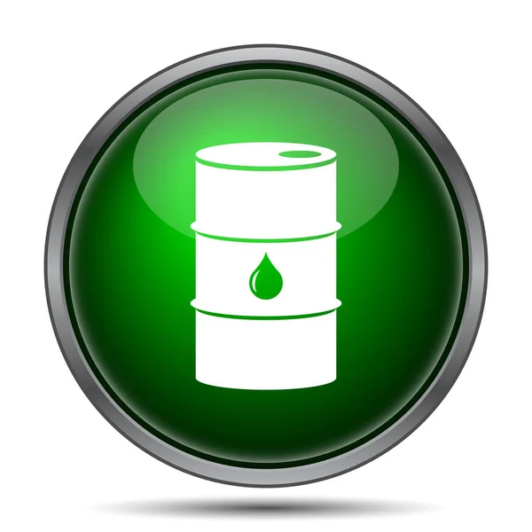 Значок барель нафти — стокове фото