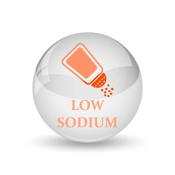 Ikona s nízkým obsahem sodíku — Stock fotografie