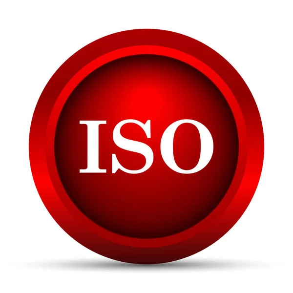 Iso Icon Internet Button White Background — Stock Photo, Image