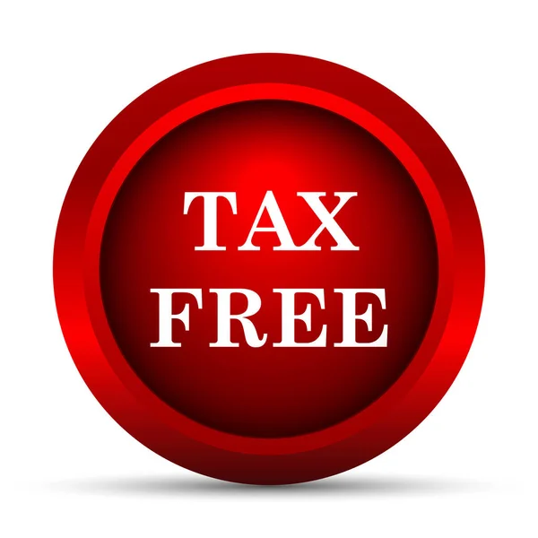 Иконка tax free — стоковое фото