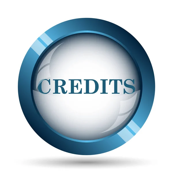 Ikona kredyty — Zdjęcie stockowe