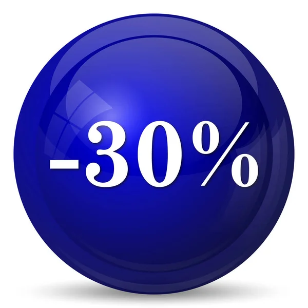 30 percent discount icon — Stock Photo, Image