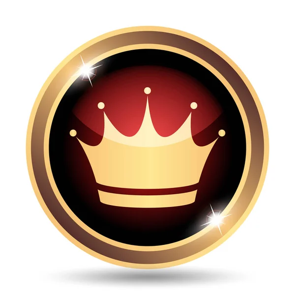 Icono de corona — Foto de Stock