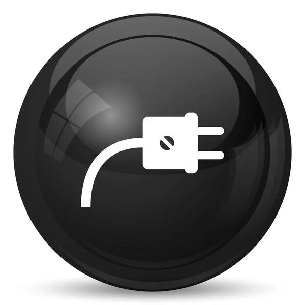 Plug icono — Foto de Stock