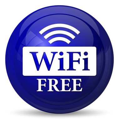 WiFi ücretsiz simgesi