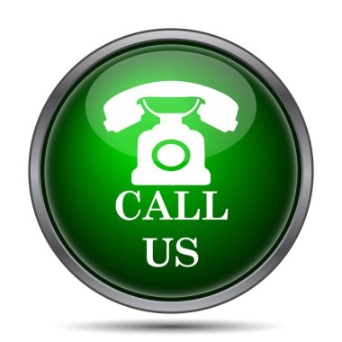 Bizi simgesini arayın. Beyaz arka plan üzerinde Internet düğmesi