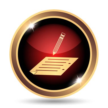 Simgesi abone. Beyaz arka plan üzerinde Internet düğmesi