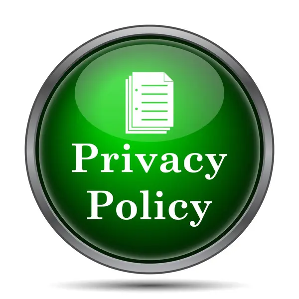 Política de Privacidade Ícone — Fotografia de Stock