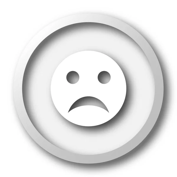 Sad smiley icon — Fotografie, imagine de stoc