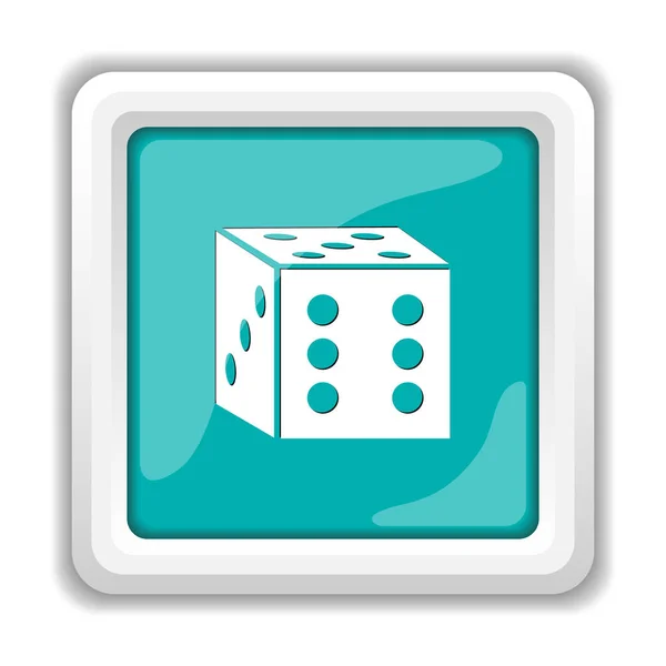 Dice icon — Stock Photo, Image