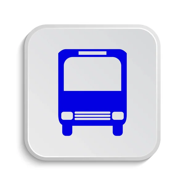 Bus Icon Internet Button White Background — Stock Photo, Image