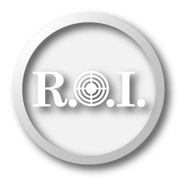Ikona ROI — Zdjęcie stockowe