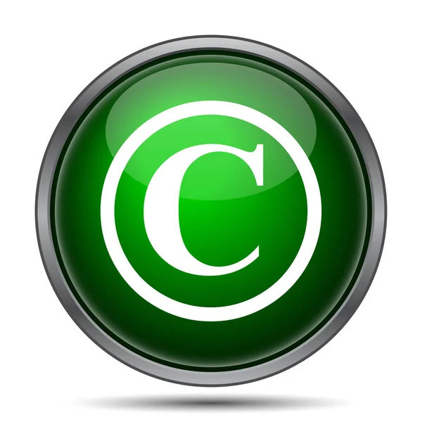 Icona del copyright — Foto Stock