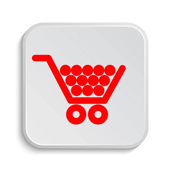 Shopping cart icon — Stock Photo, Image