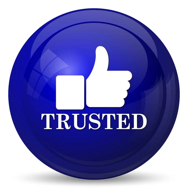 Trusted icon — Stock Photo, Image