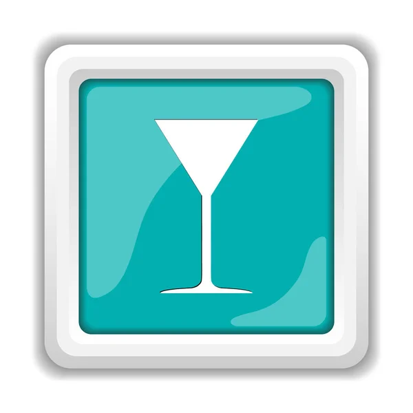 Icono de cristal de martini — Foto de Stock